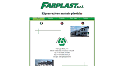 Desktop Screenshot of farplastsrl.it